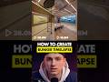 How To Make Bunker Timelapse
