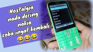 Nostalgia nada dering nokia jadul