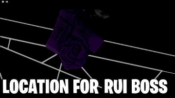 SLAYERS UNLEASHED | LOCATION FOR RUI BOSS |