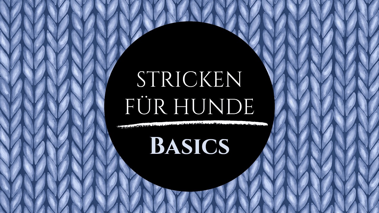 Stricken für Hunde – Basics & Strickmuster die du für unsere Hunde DIY Projekte können musst