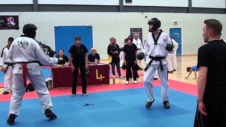 2014 TAGB Scottish Championships  Aaron Bains vs M...