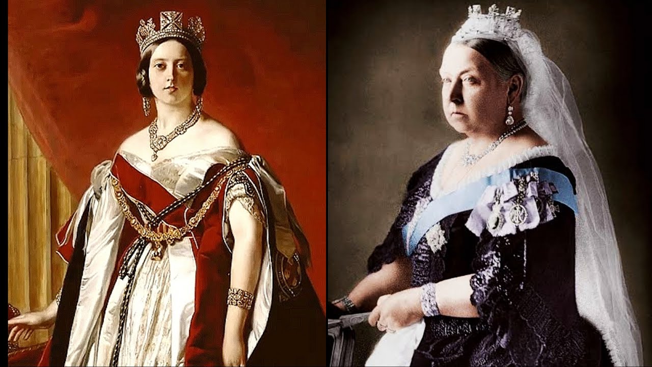 Queen Victoria Transformation from 1 to 81 years (1819 - 1901) #Queen
