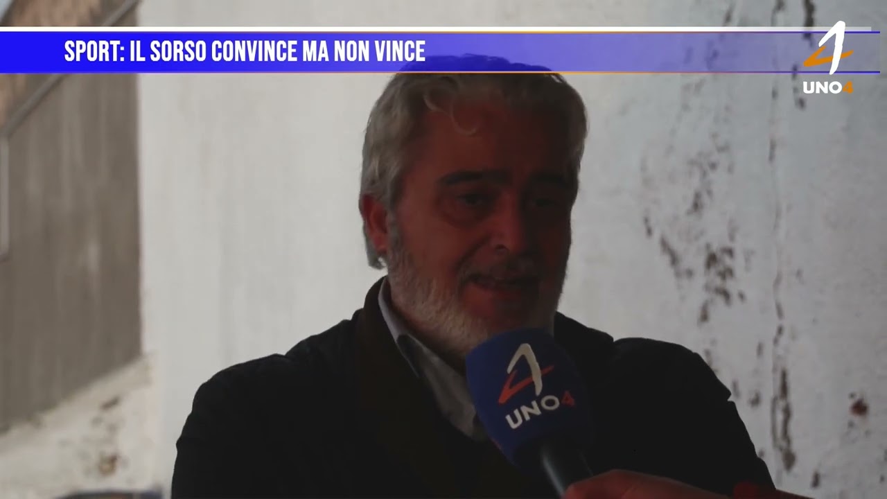 Sport: Il Sorso convince ma non vince