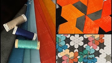 Day Into Night, Fire and Ice Video Two | English Paper Piece