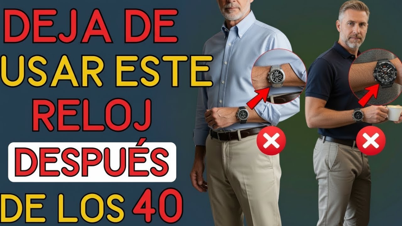 ¿Tienes más de 40 años y buscas el RELOJ PERFECTO? NO BUSQUES MÁS | Refinamiento Masculino