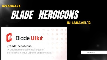 ✨ Beautiful Icons in Laravel 12: Blade Heroicons Setup! | Easy Integration Guide
