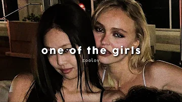 one of the girls - the weeknd, jennie, lily-rose depp (𝘴𝘭𝘰𝘸𝙚𝙙 & 𝙧𝙚𝙫𝙚𝘳𝘣)