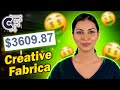How To Sell On Creative Fabrica | How I Made Over $3000 Selling Simple Graphics?