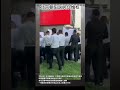 9月4日，北京朝阳区，大批民众前往中植集团总部楼下维权