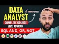 Data Analyst Tutorial #15 SQL Logical Operators Explained (AND, OR, NOT) #dataanalysttutorial