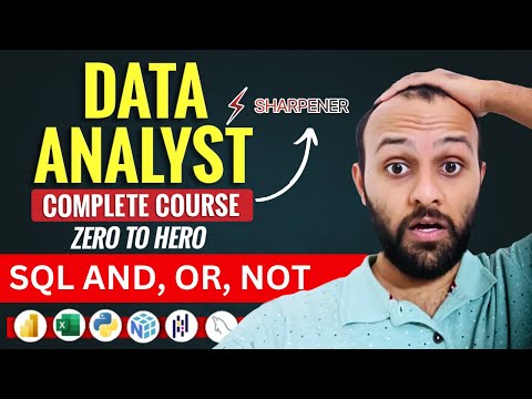 Data Analyst Tutorial #15 SQL Logical Operators Explained (AND, OR, NOT) #dataanalysttutorial