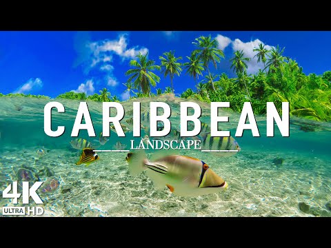 CARIBBEAN Relaxing Music With Beautiful Natural Landscape
