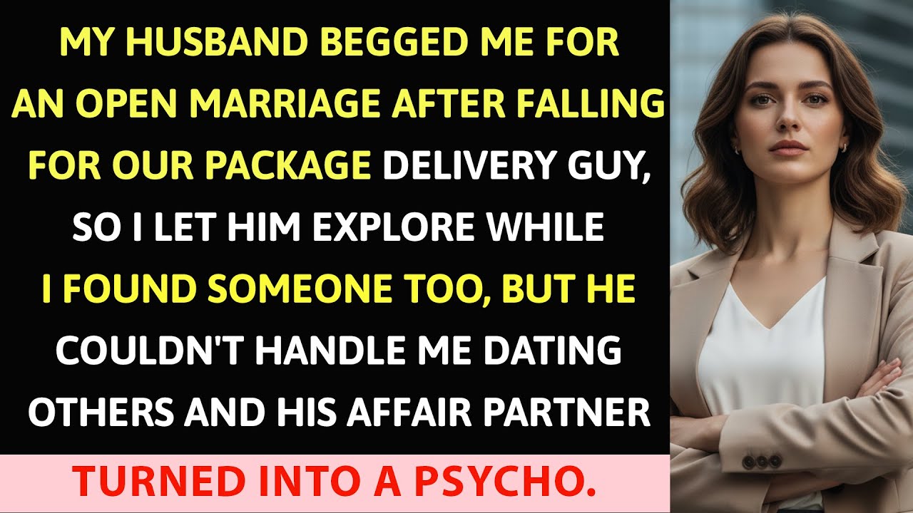 My Husband Begged Me for an Open Marriage After Falling for Our Package Delivery Guy, So I Let...
