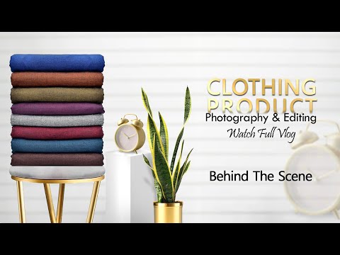 Product Photography Behind The Scenes | Photoshoot Vlog | E-Commerce Photography