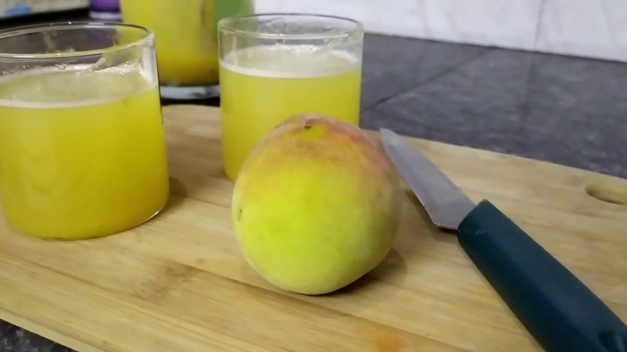 Refreshing Peach Squash recipe YouTube