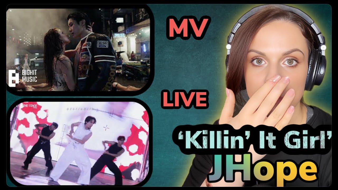 J-hope ‘Killin' It Girl feat  GloRilla’ MV and LIVE /Reaction (full Free on Patreon link in descrip)