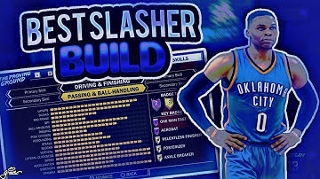 NBA 2K18 RUSSELL WESTBROOK BUILD! BEST SLASHER BUILD NBA 2K18! BEST DUNKING BUILD NBA 2K18!
