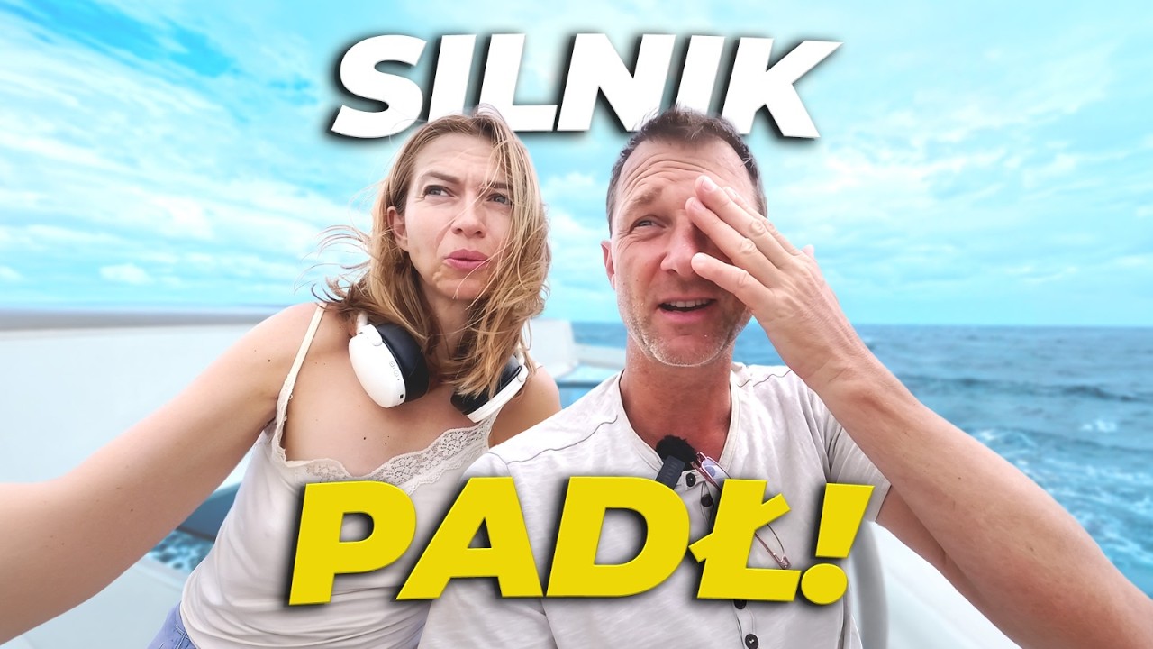 ⁣Wielki stres na oceanie… silnik przestał działać!