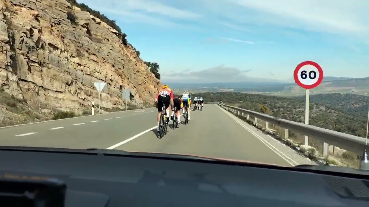 Vuelta Andalucía 2026. Etapa 1 desde dentro 