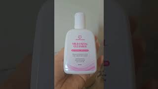 Zuwacosmetics Mild Facial Cleanser Gently Removes Dirt And Excess Oil