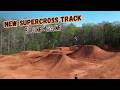 New supercross track build and test