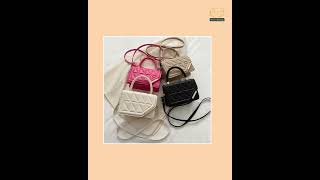 Plaid PU Leather Shoulder Bag