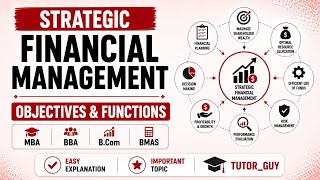 Strategic Financial Management - Objectives &amp; Functions | MBA BBA BMAS B.Com | AKTU 4TH SEM