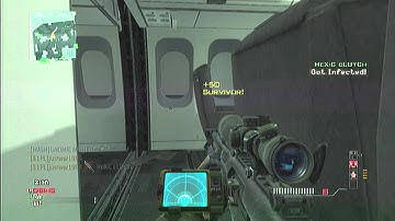 Mw3 infected on Terminal with Barrett .50cal