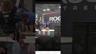 Devinlee Brown 196.5Kg Rogue Axle Double Overhand Deadlift World Record