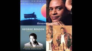 MEN OF JAZZ ~ BOBBY CALDWELL / AL JARREAU / GEORGE BENSON / PEABO BRYSON