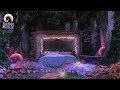 Relaxing Music ✨🍄 Enchanted Forest Lullaby, Nature Sounds, Solfeggio Frequencies &amp; Occasional Rain