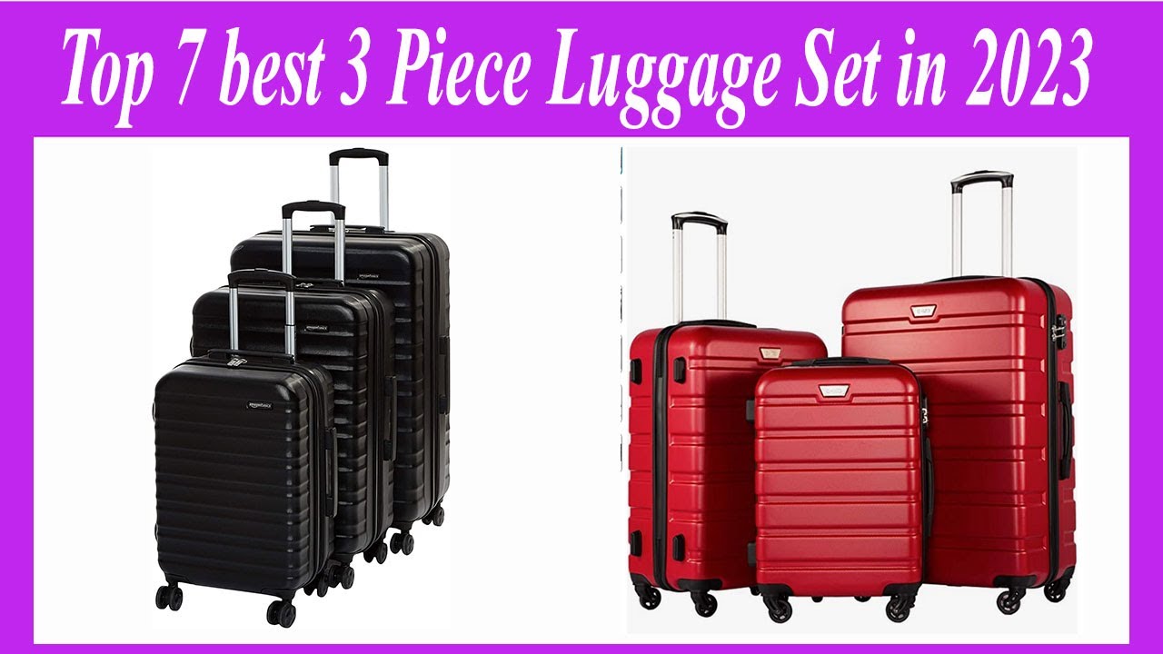 Top 7 best 3 Piece Luggage Set in 2023 YouTube