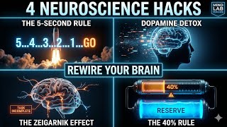 4 Neuroscience Hacks to Rewire Your Brain (Master Class) 🧠 