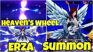 Heaven’s Wheel Erza Summon | Fairy Tail Fierce Fighr