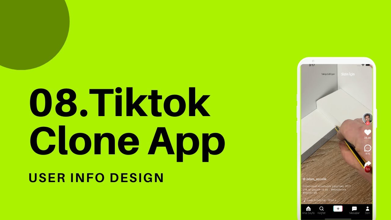 Flutter Tutorial | Building a Tiktok Clone App - Part 8 - YouTube