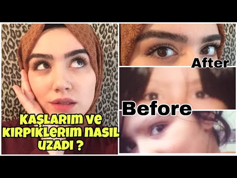 KAŞ VE KİRPİK GÜRLEŞTİRME / Kaşlarımı nasıl uzattım? Kaşlar için mucize formül