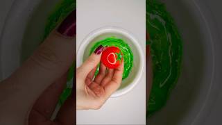 Tomato🍅Lip Balm into Slime! #makeupslime #satisfying #lipbalm  #shortvideo #viral #shortsvideo
