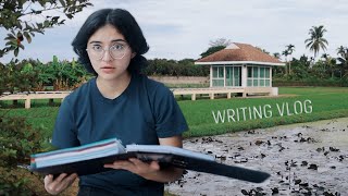 I isolated myself on a rice farm to finish my book.