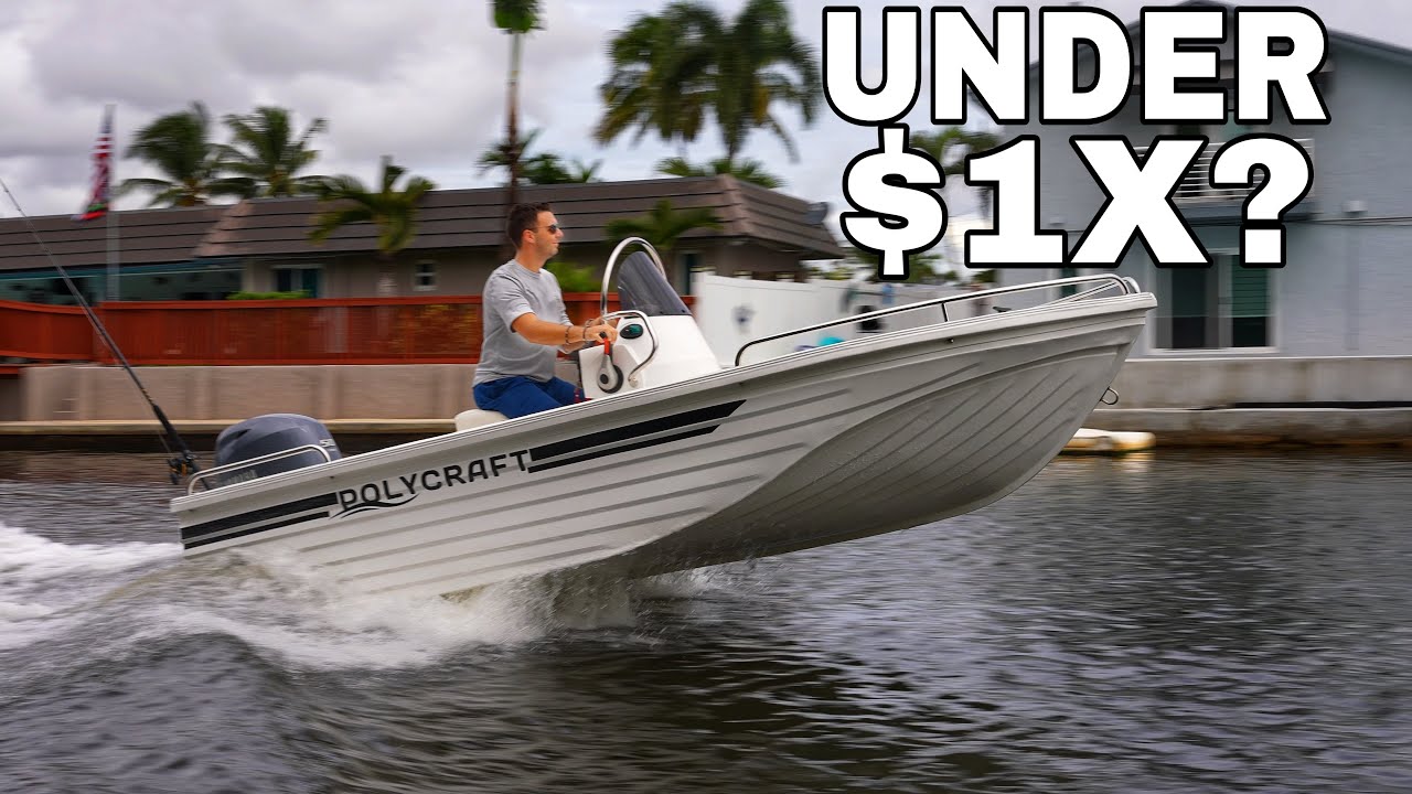 100% PLASTIC Boats Better than FIBERGLASS? Polycraft 410 Challenger  American DEBUT 