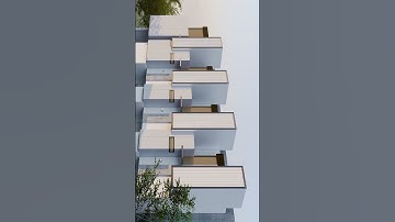 Townhome Architecture Animation - Vladimirs Theme #shorts #architectureanimation #lumion #shortfilm