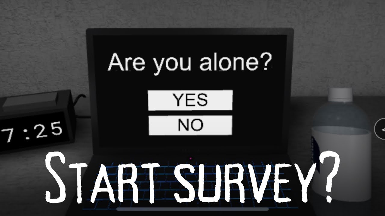 Start Survey Full Walkthrough Horror Roblox YouTube 