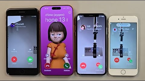 FaceTime Incoming call & Outgoing call iPhone 6S iPhone 17 Pro Max iPhone X iPhone 8plus