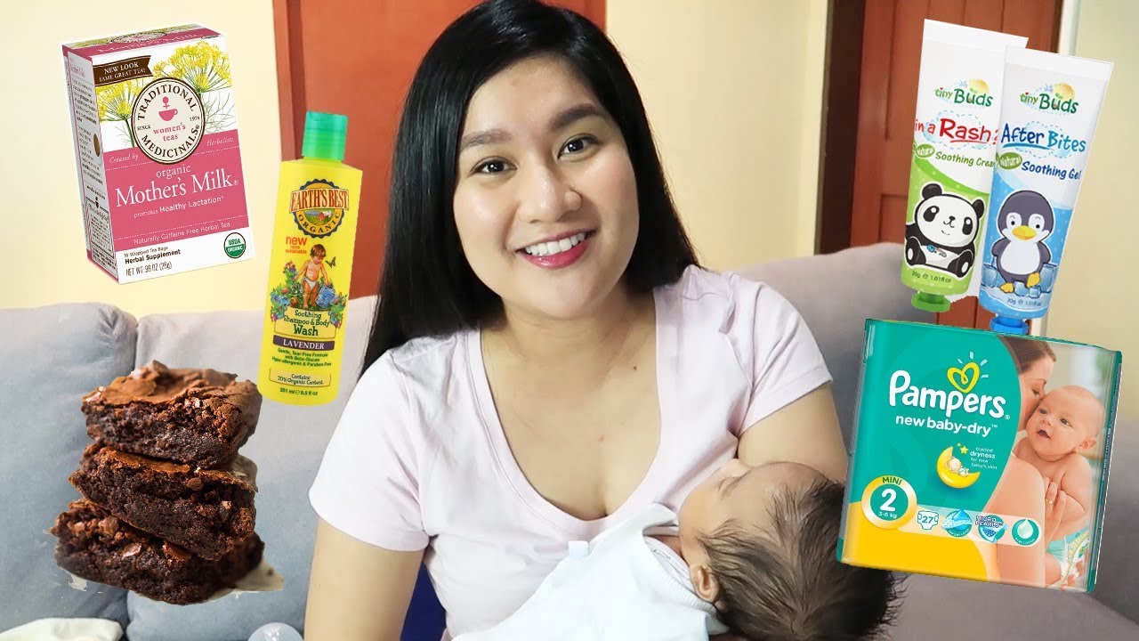 BABY ESSENTIALS at PAMPALAKAS ng GATAS | Kris Lumagui