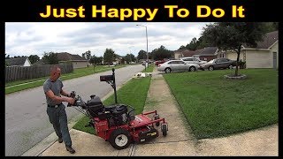 Cutting Grass - Mowing Last 2 Lawns of the Week #SideHustle