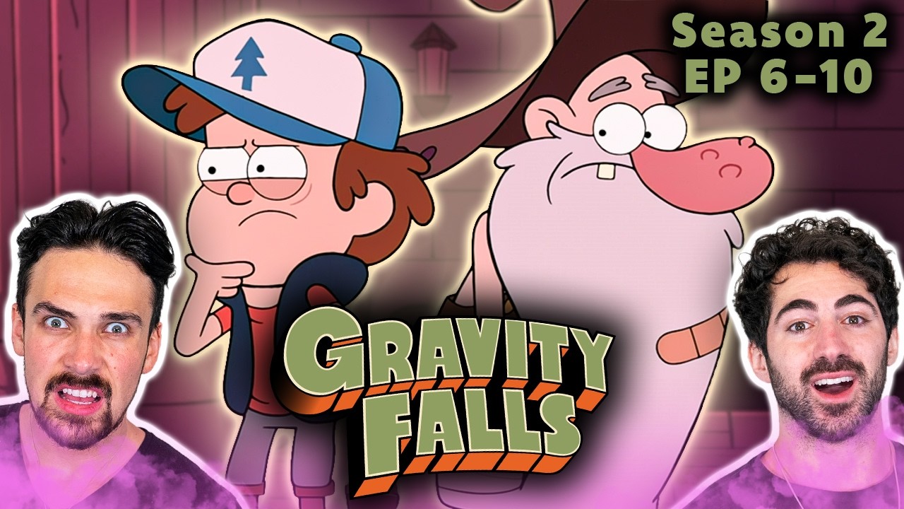 *GRAVITY FALLS* S2 EP6-10 (it's super funny!!) | First time watching | Show Reaction