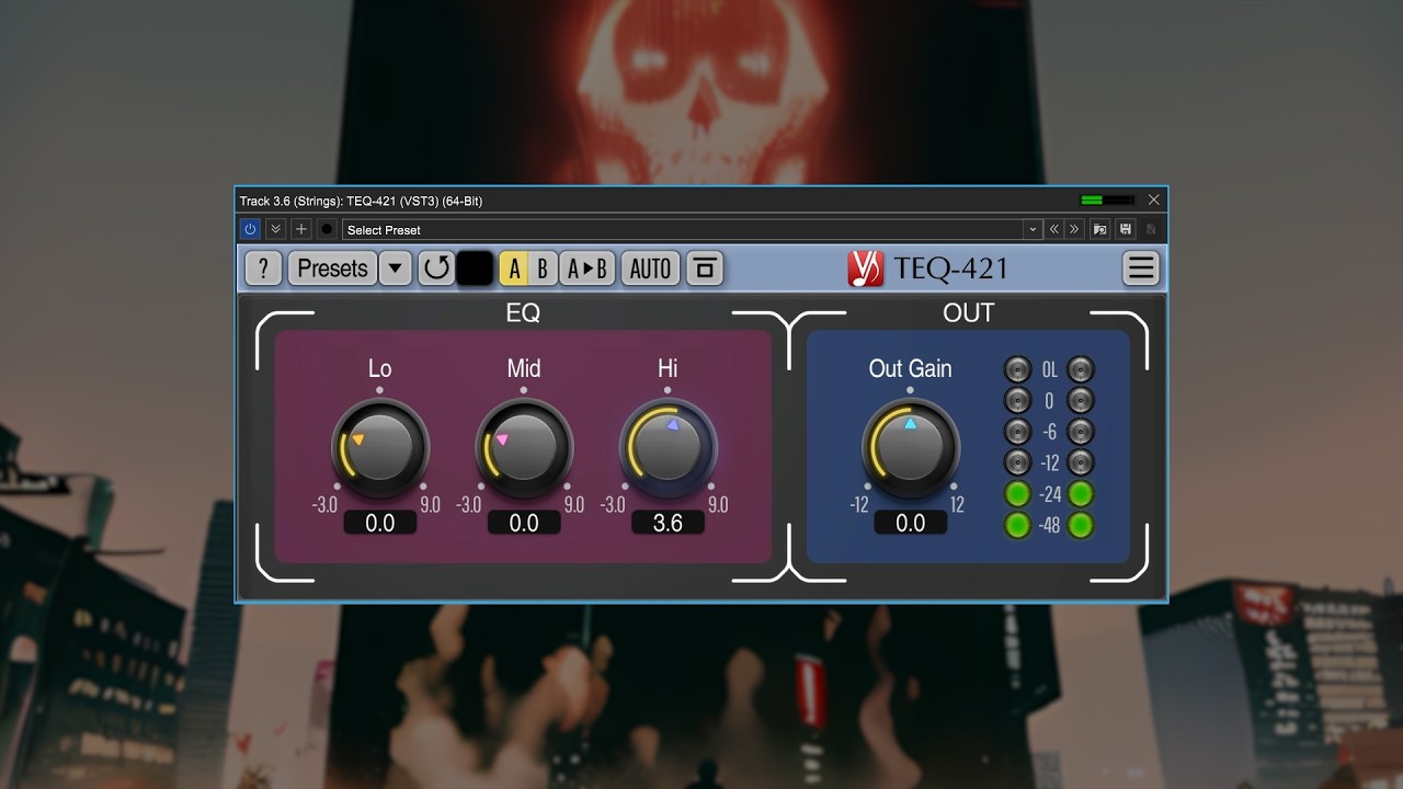 My favorite free eq plugin | Voxengo TEQ-421