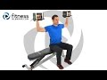 Upper Body Split Workout - Shoulders and Lats Mass Building Video