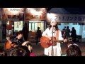 溝渕文 まんパク ミニライブ 「坂本橋」 Aya Mizobuchi ManPaku mini stage her song &quot;Sakamotobashi&quot;.
