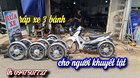 Xe 3 bánh cho người khuyết tật tphcm