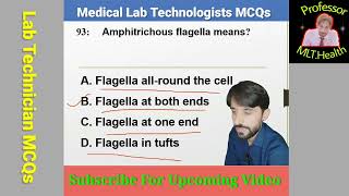 MLT MCQs | No: 20 | MCQs 91 to 95